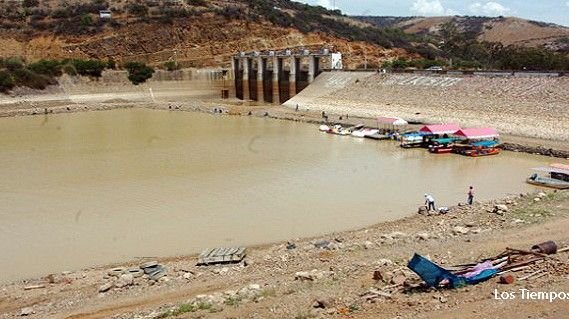 La Angostura casi seca ; convocan a sectores a reunión de “emergencia”