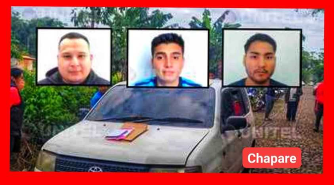 Aprehenden al presunto autor principal del triple asesinato a jóvenes cruceños en Ivirgarzama