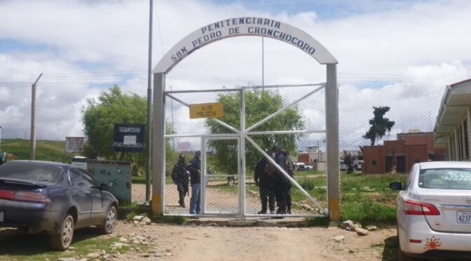 Dos internos de Chonchocoro aparecen sin vida, la policía investiga el hecho