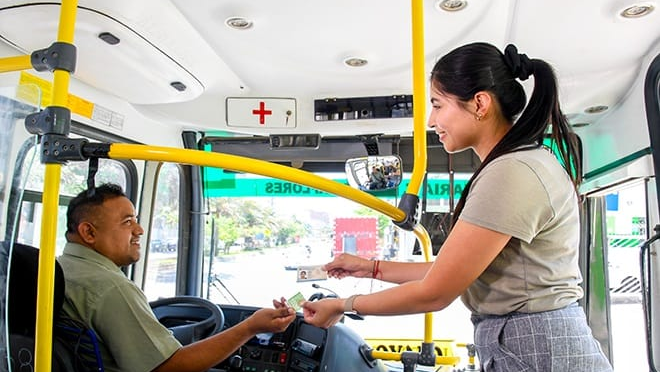 El transporte subió 50 centavos el pasaje 